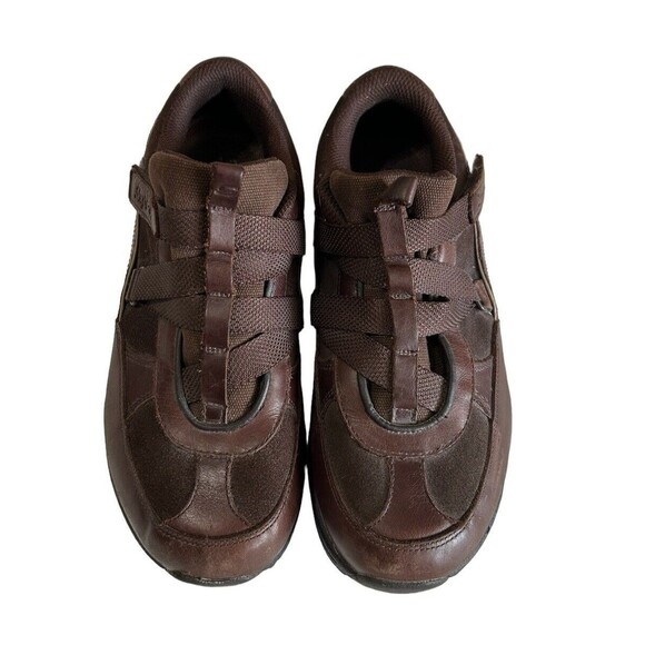 Skechers Shape Up Womens Brown Hydro Leather  Z Strap Toning Sneaker 6.5 - Picture 3 of 12